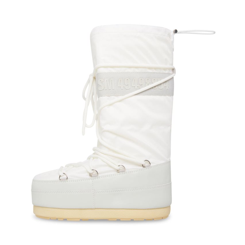 White Steve Madden Mav-t Women's Snow Boots | PH 7506YBZ